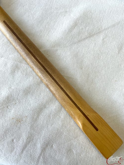 T-Style Replacement Neck / 1 pc. Maple / Classic C / V.T. Satin / Med Relic (#GIN-3254) - Image 8