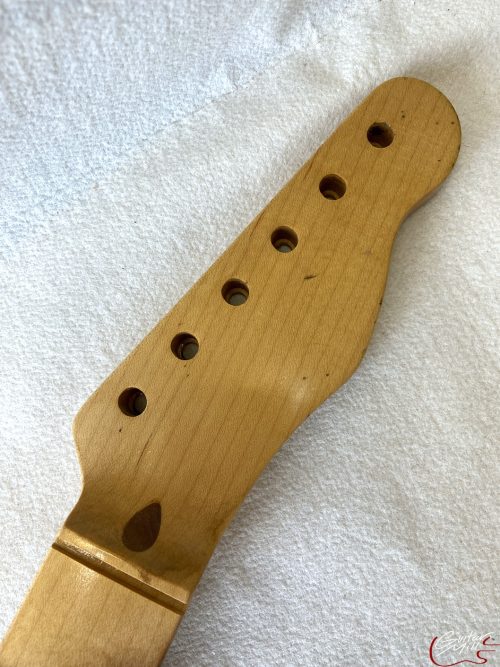 T-Style Replacement Neck / 1 pc. Maple / Fat Baseball Bat / Compound Radius / V.T. Satin / Med Relic (#GIN-3255) - Image 3