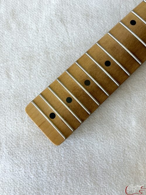 T-Style Replacement Neck / 1 pc. Maple / Fat Baseball Bat / Compound Radius / V.T. Satin / Med Relic (#GIN-3255) - Image 5