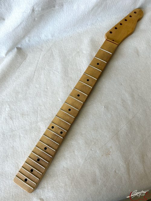 T-Style Replacement Neck / 1 pc. Maple / Fat Baseball Bat / Compound Radius / V.T. Satin / Med Relic (#GIN-3256) - Image 2