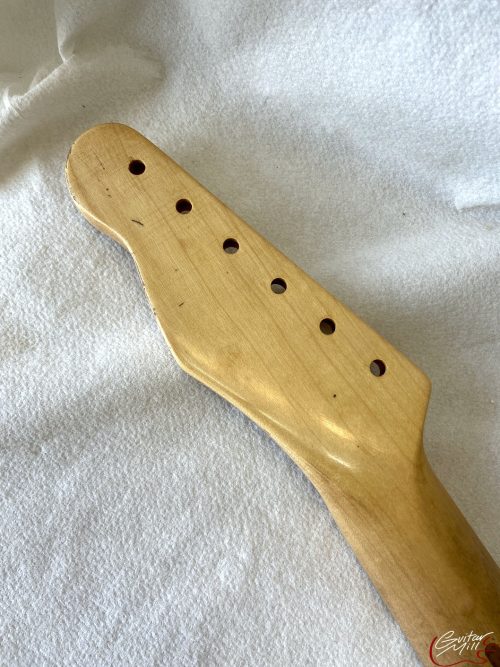 T-Style Replacement Neck / 1 pc. Maple / Fat Baseball Bat / Compound Radius / V.T. Satin / Med Relic (#GIN-3256) - Image 7