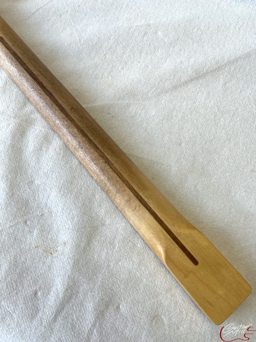 T-Style Replacement Neck / 1 pc. Maple / Fat Baseball Bat / Compound Radius / V.T. Satin / Med Relic (#GIN-3256) - Image 8