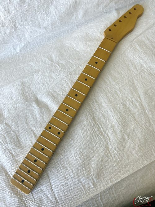 T-Style Replacement Neck / 1 pc. Maple / Chunky C+ / V.T. Satin (#GIN-3258) - Image 2