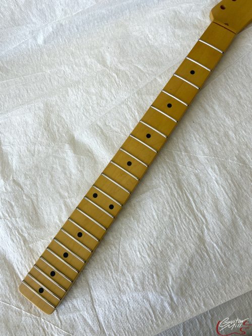 T-Style Replacement Neck / 1 pc. Maple / Chunky C+ / V.T. Satin (#GIN-3258) - Image 4