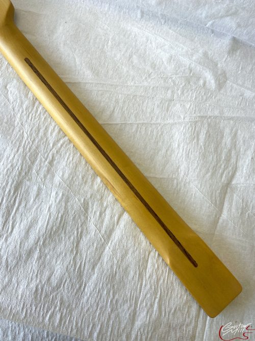 T-Style Replacement Neck / 1 pc. Maple / Chunky C+ / V.T. Satin (#GIN-3258) - Image 8