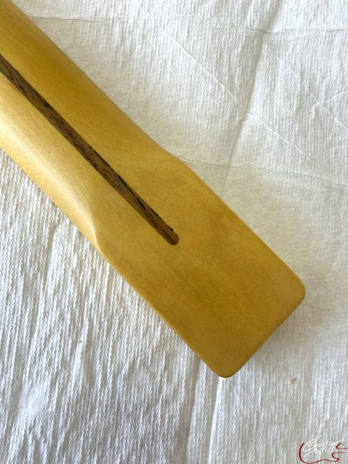 T-Style Replacement Neck / 1 pc. Maple / Chunky C+ / V.T. Satin (#GIN-3258) - Image 9