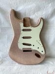 S-Style Body / Alder / 4 lbs. 2 oz. / Nitrocellulose 'Champagne Flake' / Light Relic (#GIN-3267)