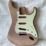 S-Style Body / Alder / 4 lbs. 2 oz. / Nitrocellulose 'Champagne Flake' / Light Relic (#GIN-3267)