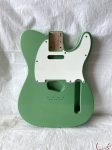 T-Style Body / Swamp Ash / 4 lbs. 11 oz. / Nitrocellulose 'Avocado Mist' / Light Relic (#GIN-3268)