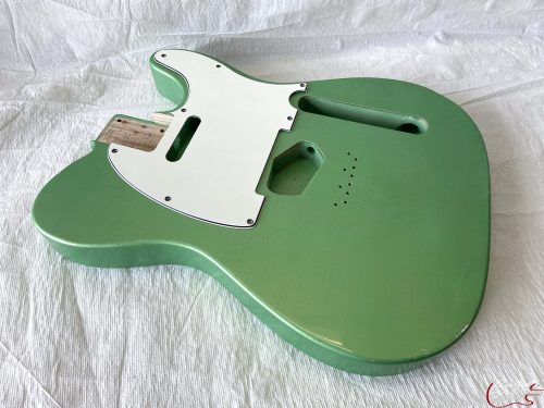T-Style Body / Swamp Ash / 4 lbs. 11 oz. / Nitrocellulose 'Avocado Mist' / Light Relic (#GIN-3268) - Image 2