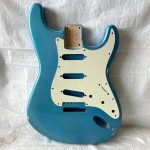 S-Style Body / Alder / 4 lbs. 6 oz. / Nitrocellulose 'Aged Lake Placid Blue' / Med Relic (#GIN-3269)