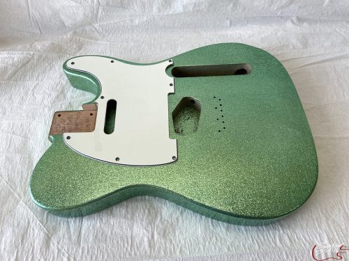 T-Style Body / Alder / 4 lbs. 13 oz. / Nitrocellulose 'Coke Bottle Flake' / Uni-Rout / Light Relic (#GIN-3272) - Image 2
