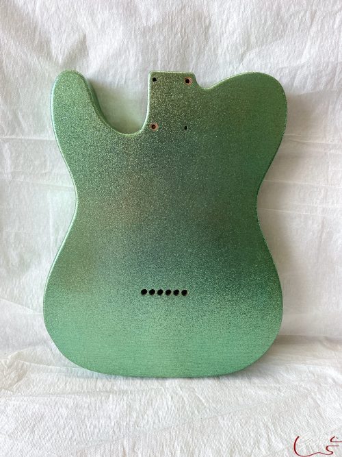 T-Style Body / Alder / 4 lbs. 13 oz. / Nitrocellulose 'Coke Bottle Flake' / Uni-Rout / Light Relic (#GIN-3272) - Image 5