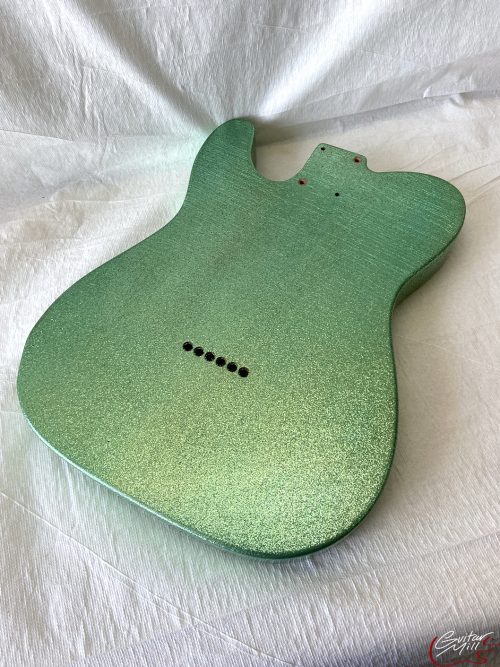 T-Style Body / Alder / 4 lbs. 13 oz. / Nitrocellulose 'Coke Bottle Flake' / Uni-Rout / Light Relic (#GIN-3272) - Image 6