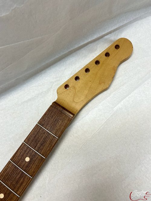 T-Style Replacement Neck / 2 pc. Maple & Madagascar Rosewood / Classic C / V.T. Satin / Med Relic (#GIN-3273)