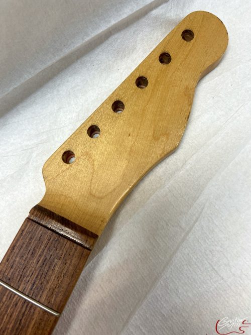 T-Style Replacement Neck / 2 pc. Maple & Madagascar Rosewood / Classic C / V.T. Satin / Med Relic (#GIN-3273) - Image 3