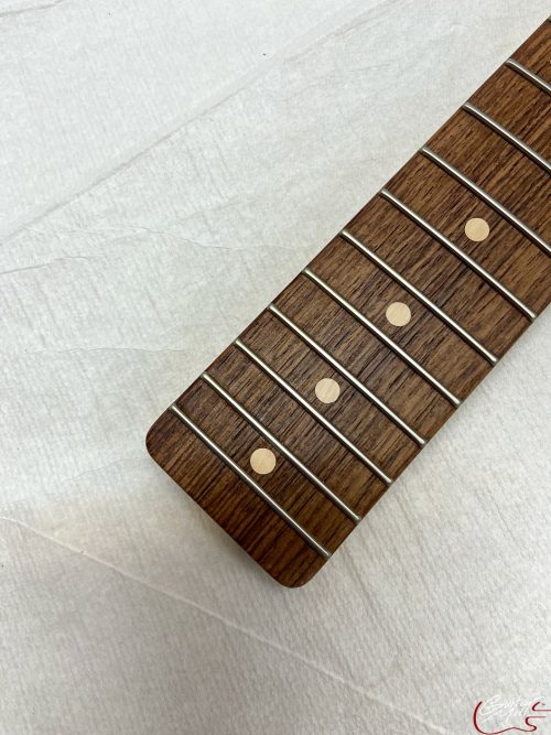 T-Style Replacement Neck / 2 pc. Maple & Madagascar Rosewood / Classic C / V.T. Satin / Med Relic (#GIN-3273) - Image 5