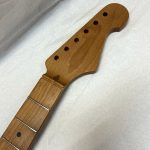 T-Style Replacement Neck / S-Style Head / 1 pc. Roasted Maple / Chunky C / Satin / Closet Clean (#GIN-3274)