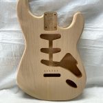 S-Style Body / 2 pc. Ultra Light Alder / 4 lbs. 5 oz. (#GIN-3276)
