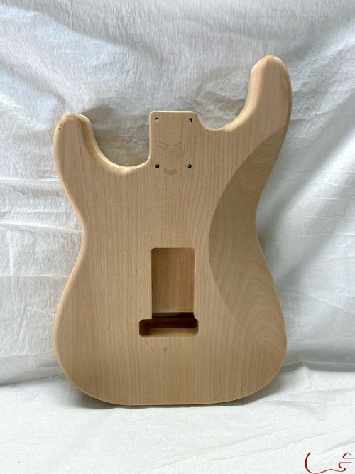 S-Style Body / 2 pc. Ultra Light Alder / 4 lbs. 5 oz. (#GIN-3276) - Image 2