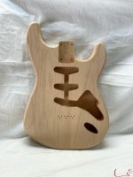 S-Style Hardtail Body / 2 pc. Ultra Light Alder / 4 lbs. 1 oz. (#GIN-3278)