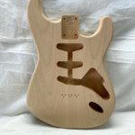 S-Style Hardtail Body / 2 pc. Ultra Light Alder / 3 lbs. 15 oz. (#GIN-3279)