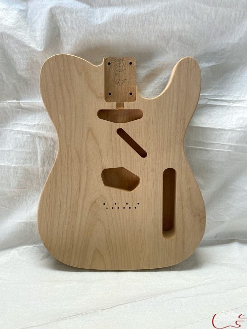 T-Style Body / 2 pc. Ultra Light Alder / 4 lbs. 7 oz. (#GIN-3281)