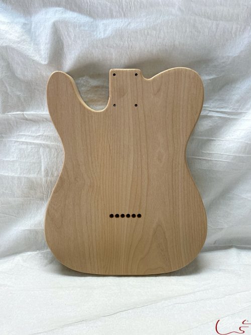 T-Style Body / 2 pc. Ultra Light Alder / 4 lbs. 7 oz. (#GIN-3281) - Image 2