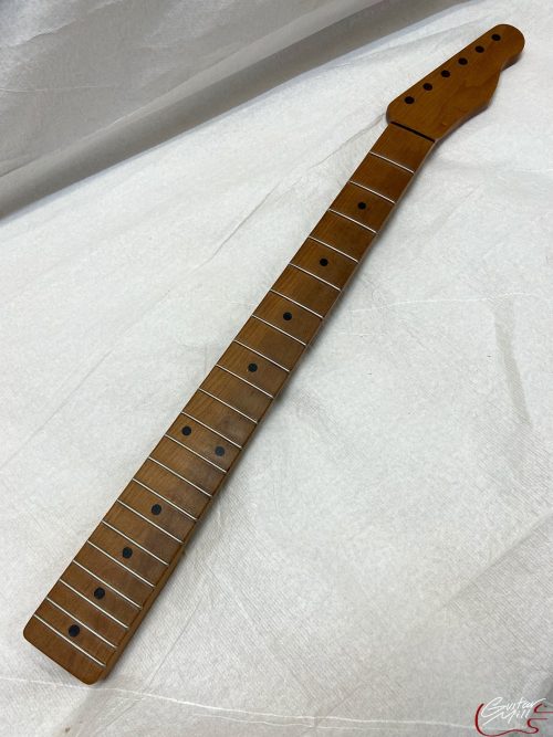 T-Style Replacement Neck / 1 pc. Roasted Maple / Soft Chunky V / Satin / Light Relic (#GIN-3286) - Image 8