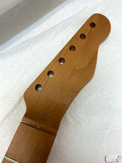 T-Style Replacement Neck / 1 pc. Roasted Maple / Soft Chunky V / Satin / Light Relic (#GIN-3286) - Image 7