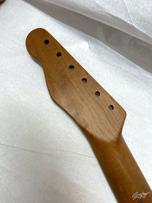 T-Style Replacement Neck / 1 pc. Roasted Maple / Soft Chunky V / Satin / Light Relic (#GIN-3286) - Image 4