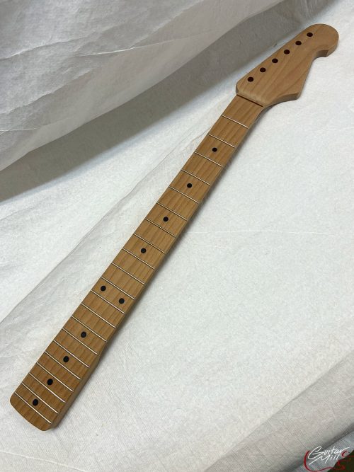 S-Style Replacement Neck / 1 pc. Roasted Maple / Soft V (#GIN-3287) - Image 3