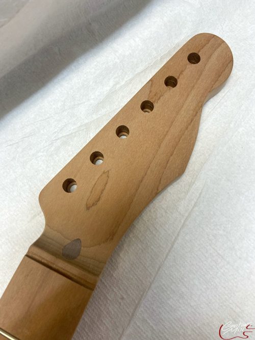T-Style Replacement Neck / 1 pc. Roasted Maple / Chunky C (#GIN-3289) - Image 8