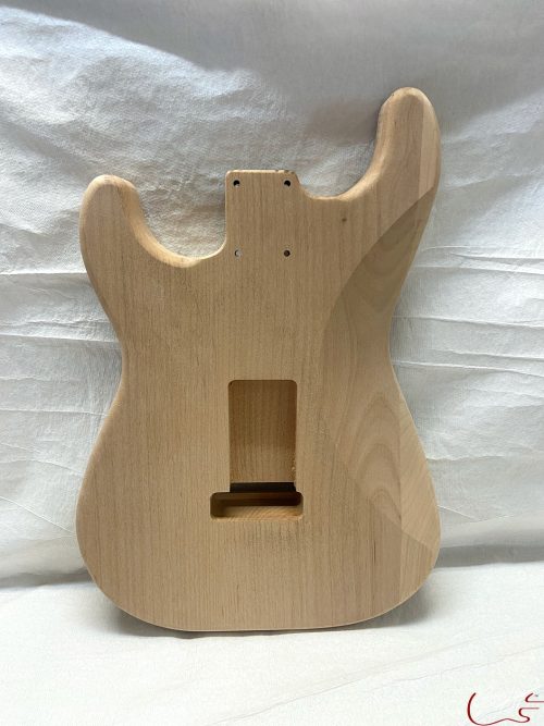 S-Style Body / Ultra Light Alder / 3 lbs. 15 oz. (#GIN-3291) - Image 2