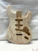 S-Style Body / 2 pc. Ultra Light Swamp Ash / 3 lbs. 7 oz. (#GIN-3292)