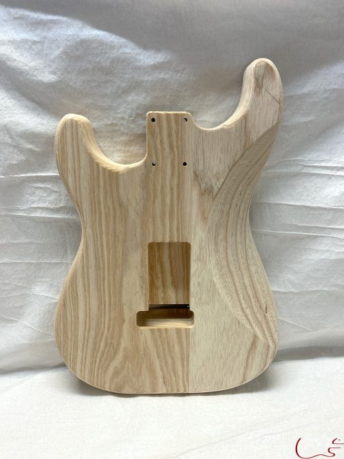 S-Style Body / 2 pc. Ultra Light Swamp Ash / 3 lbs. 7 oz. (#GIN-3292) - Image 2