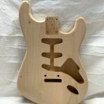 S-Style Body / 2 pc. Ultra Light Alder / 2 Point Tremolo / 3 lbs. 13 oz. (#GIN-3294)