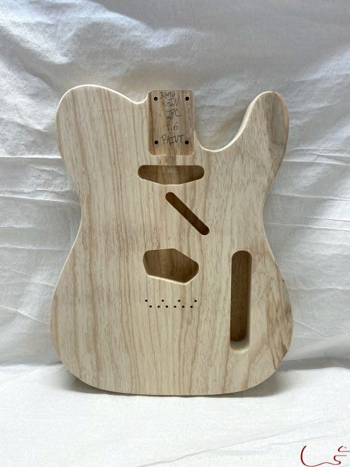 T-Style Body / 2 pc. Swamp Ash / Paint Grade (#GIN-3296)