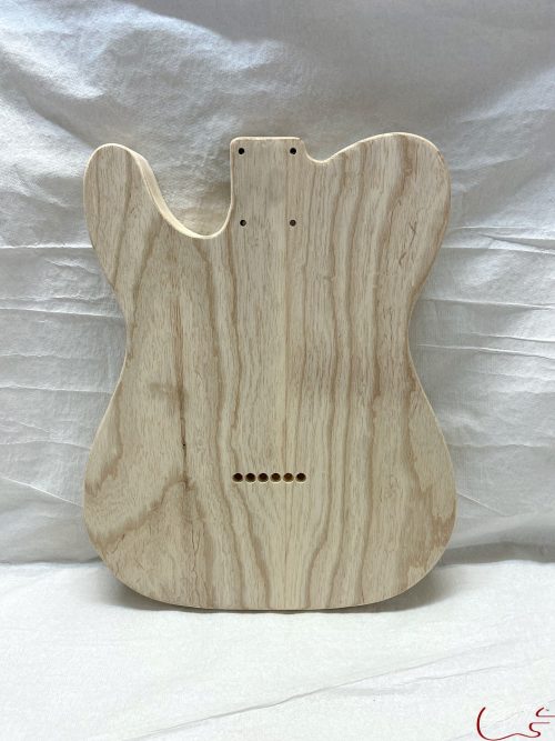 T-Style Body / 2 pc. Swamp Ash / Paint Grade (#GIN-3296) - Image 2