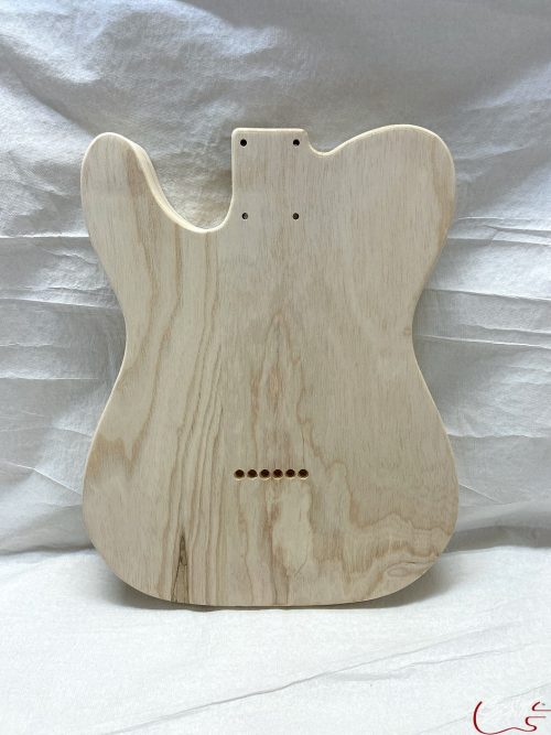 T-Style Body / 2 pc. Swamp Ash / Paint Grade (#GIN-3297) - Image 2