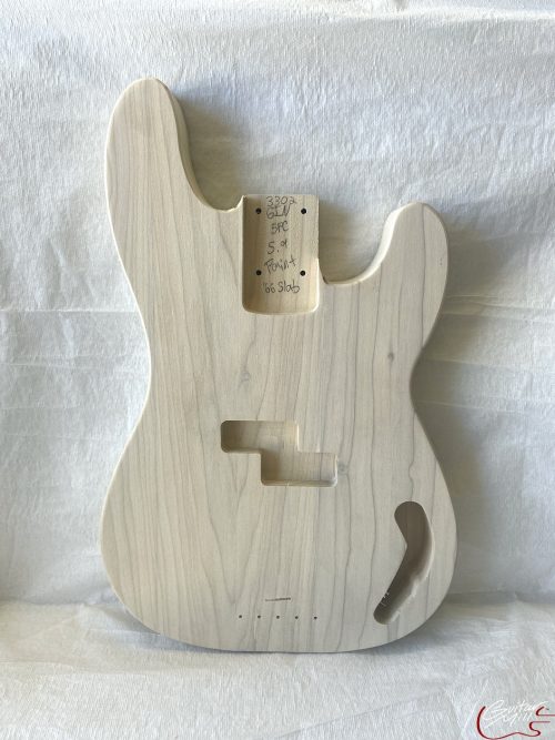 '66 Slab Entwistle P-Style Bass Body / Poplar / Paint Grade / Clearance (#GIN-3302)