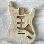 S-Style Body / 2 pc. Ultra Light Swamp Ash / 3 lbs. 9 oz. (#GIN-3303)