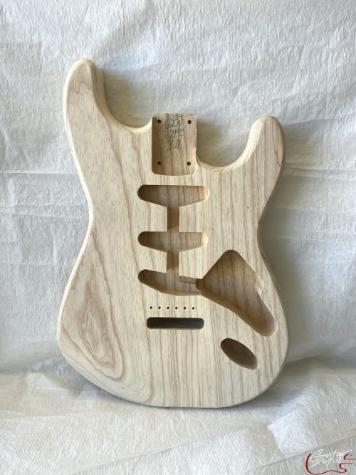 S-Style Body / 2 pc. Ultra Light Swamp Ash / 3 lbs. 11 oz. (#GIN-3304)
