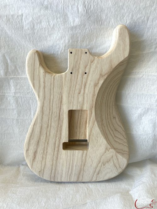 S-Style Body / 2 pc. Ultra Light Swamp Ash / 3 lbs. 11 oz. (#GIN-3304) - Image 2