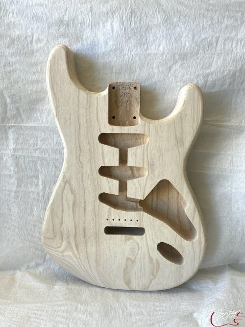 S-Style Body / 2 pc. Ultra Light Swamp Ash / 3 lbs. 9 oz. (#GIN-3305)