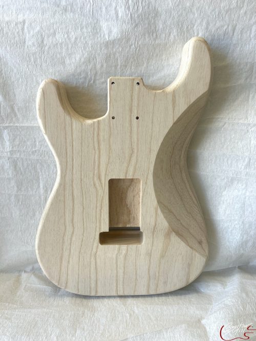 S-Style Body / 2 pc. Ultra Light Swamp Ash / 3 lbs. 9 oz. (#GIN-3305) - Image 2