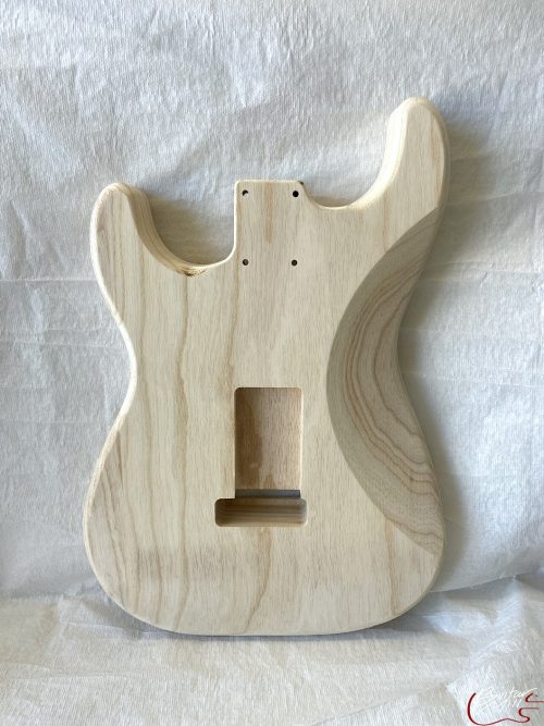 S-Style Body / 2 pc. Ultra Light Swamp Ash / 3 lbs. 9 oz. (#GIN-3306) - Image 2
