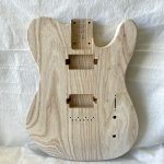 T-Style Body / 2 pc. Swamp Ash / x2 PAF / Forearm & Tummy Cut / Rear Route (#GIN-3308)