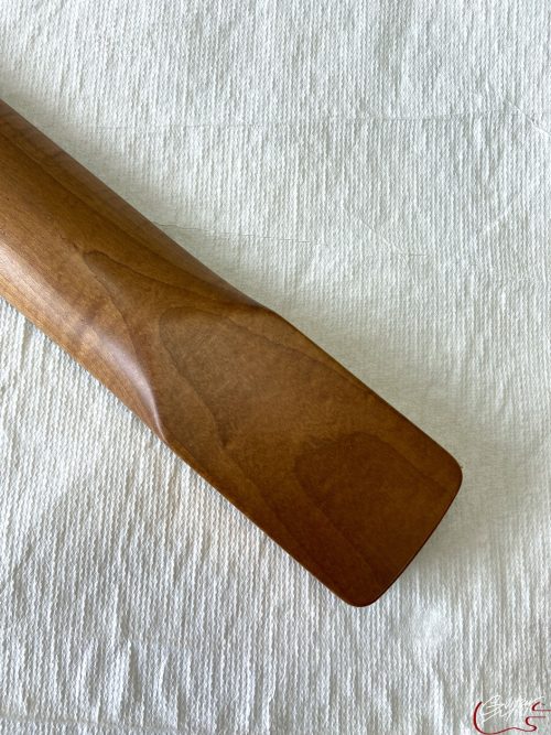 T-Style Replacement Neck / ROUND HEEL / 2 pc. Roasted Lite Flame Maple & Indian Rosewood / Classic C / Satin / Light Relic (#GIN-3309) - Image 10