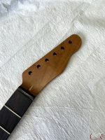 T-Style Replacement Neck / ROUND HEEL / 2 pc. Roasted Lite Flame Maple & Indian Rosewood / Classic C / Satin / Light Relic (#GIN-3309)
